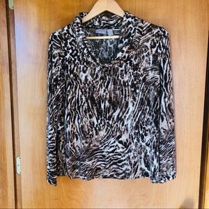 CHICO’S cowl neck jersey